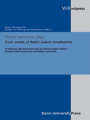 cover image of Cum verbis ut Italici solent ornatissimis